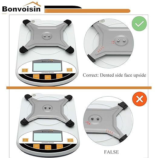 Bonvoisin Lab Scale 2000g x 0.01g Digital Precision Analytical Balance 10mg - Image 6