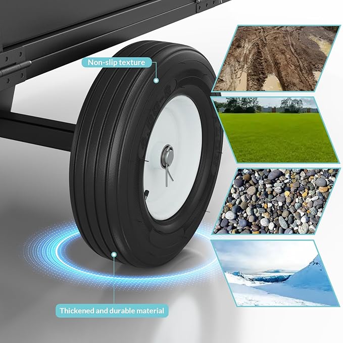 GAOMON Heavy Duty Utility Trailer - Image 3