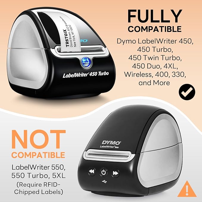 Compatible DYMO 30252 Direct Thermal Address Labels, Replacement - Image 3