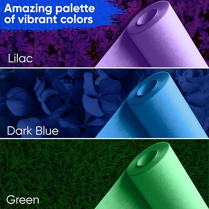 USA Made 12" x 1200" Christmas Green Kraft Paper Roll, 45 lbs Thickness - Image 6