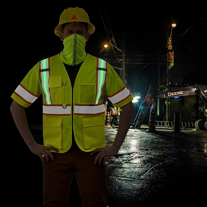 AYKRM 11 color High Vis Reflective Safety Vest - Image 2