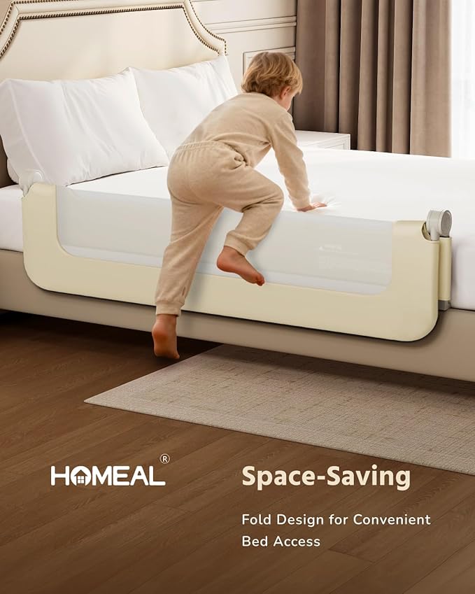 HOMEAL Bed Rail for Toddlers - Image 5