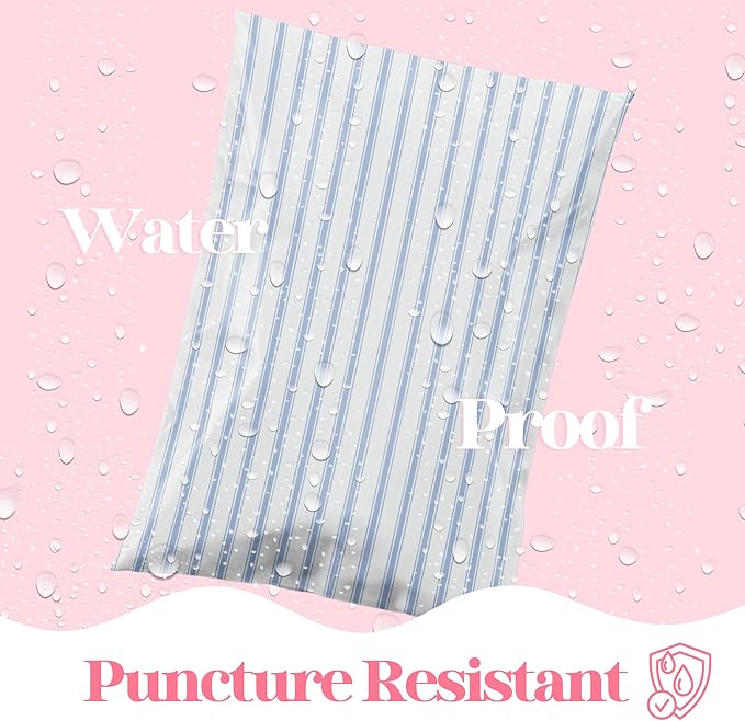14.5x19 Designer Poly Mailer 100 Pack Heavy Duty Waterproof Self Seal Shipping - Image 4