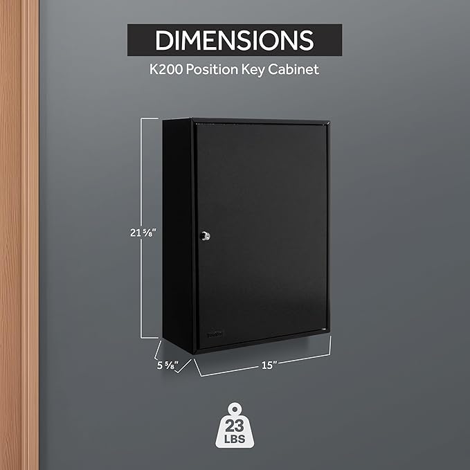 Durabox 200 Position Steel Key Cabinet - Image 2