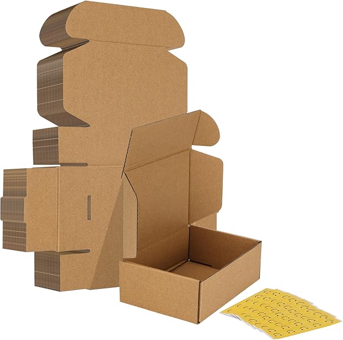 HORLIMER 6x4x2 inches Shipping Boxes Set of 25 by HORLIMER
