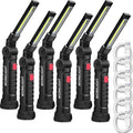 Mudder 6 Pcs Rechargeable LED Work Light by Mudder