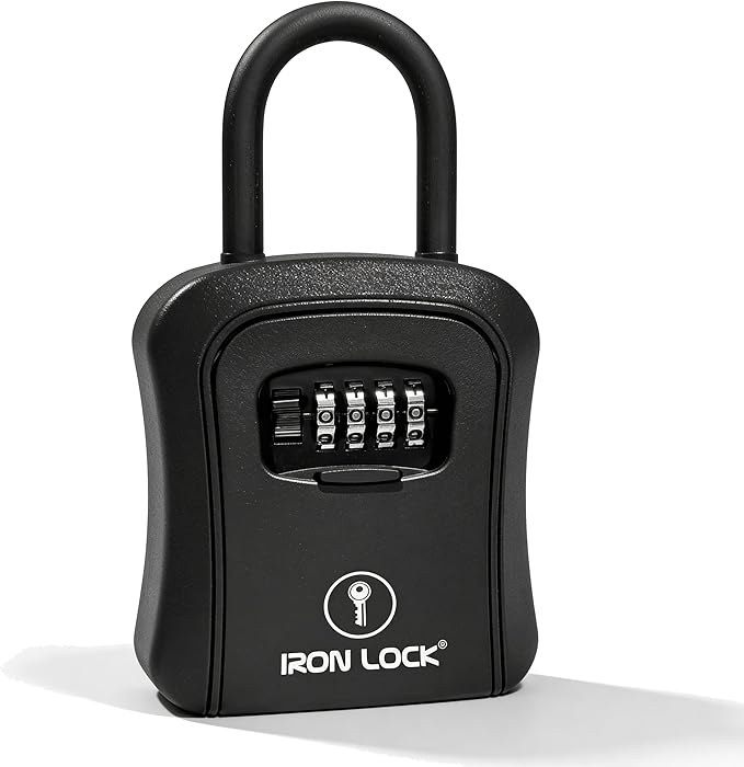 Iron Lock® Key Lock Box Portable by IronLock