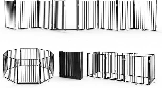 No Pawblems Free Standing Dog Gate by NoPawblems