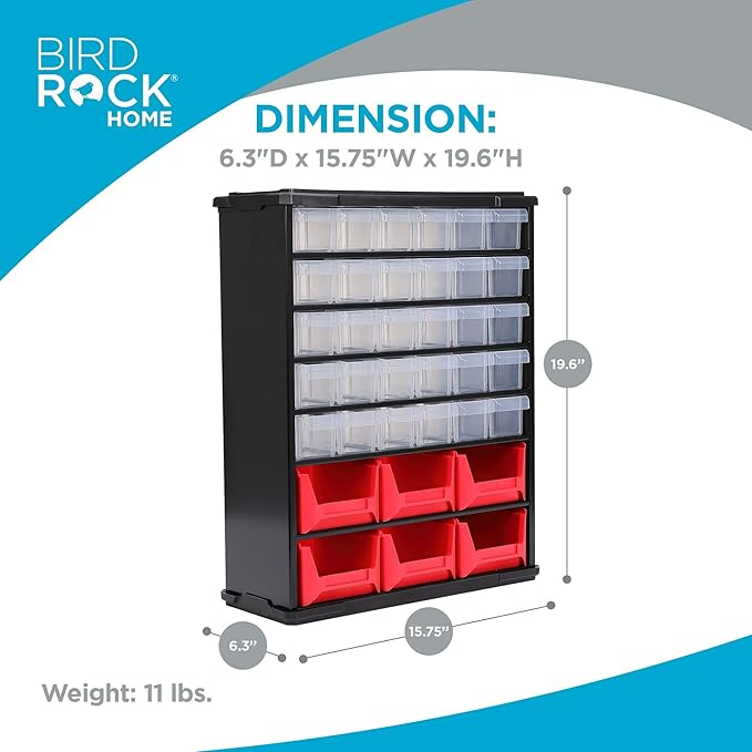 BIRDROCK HOME Craft Organizer Bin - Image 3