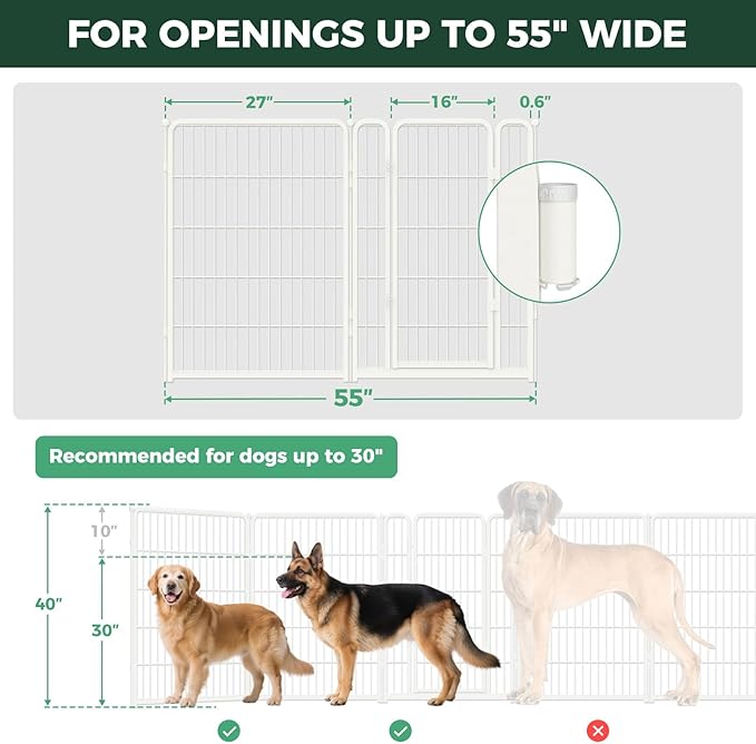 FXW Dog Gate Extra Wide Designed - Image 6