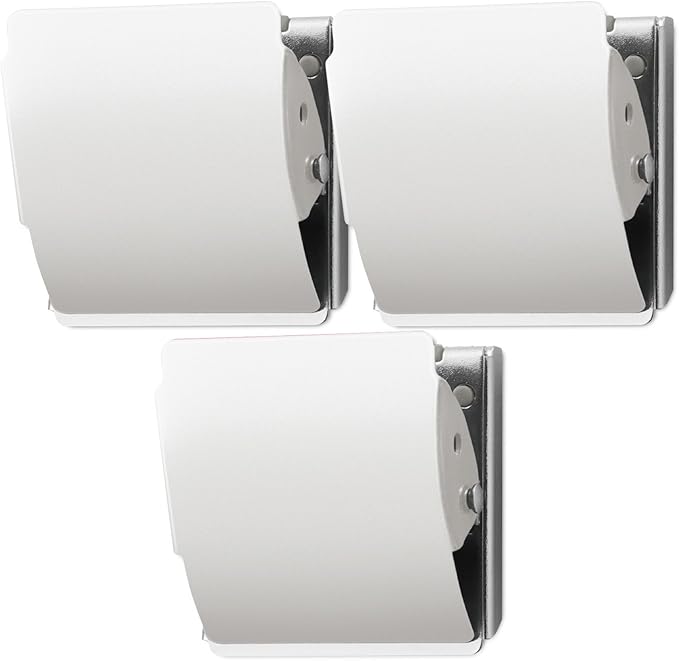 Plus Extra Strong Magnetic Clips, Large White - Image 7