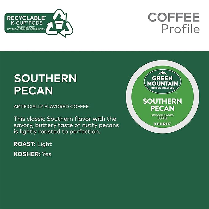 Green Mountain Coffee Southern Pecan, K-Cup Portion Pack - Image 3