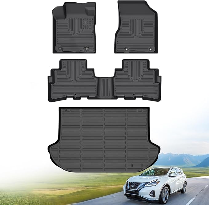 Hutisya-Floor Mats & Cargo Liner Set Fit by Hutisya