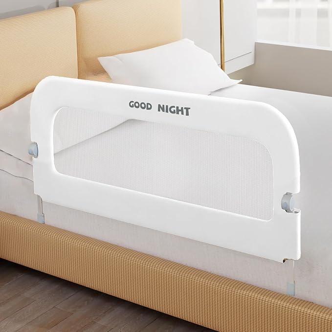 Bed Guard Rail for Toddlers by Deeteck