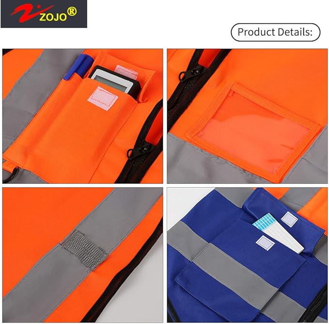 zojo High Visibility Safety Vests - Image 6