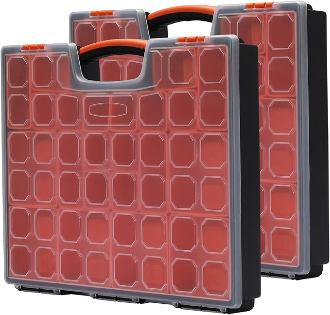 AIRTOON 2PCS Multi-Purpose Toolbox, Professional Organizer - Image 2