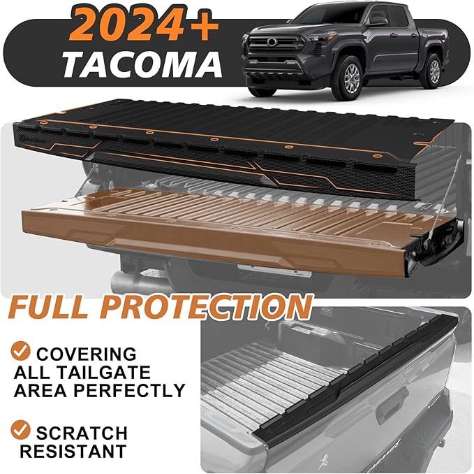 TripleAliners Compatible with Toyota Tacoma 2024 2025 2026 Accessories Tailgate - Image 2