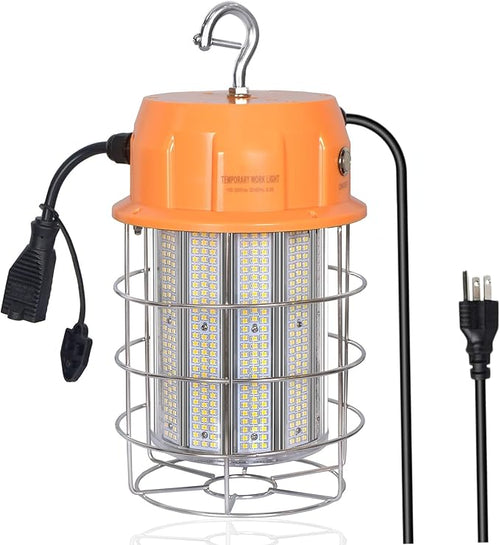 250W LED Temporary Work Light, Portable Hanging Work Construction Light by SuperBrightLEDCornLightBulb