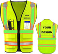 YOWESHOP High Visibility Reflective Safety Vest by YOWESHOP