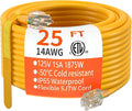 HUANCHAIN 25 ft 14/3 Gauge Heavy Duty Outdoor Extension Cord Waterproof by huanchain