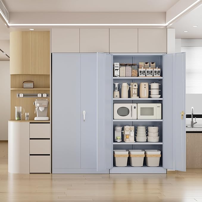 Pataku Metal Storage Cabinet, File Cabinets - Image 8