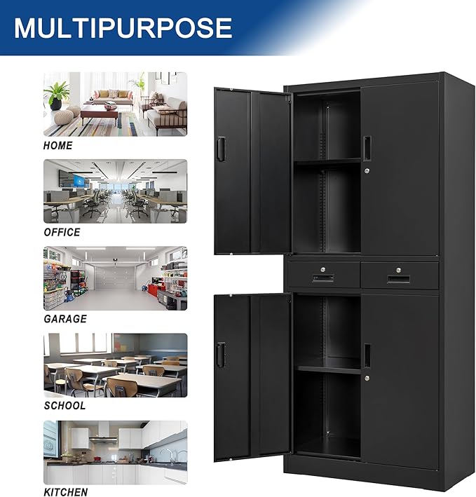 Metal Storage Cabinet, Steel Cabinets - Image 8