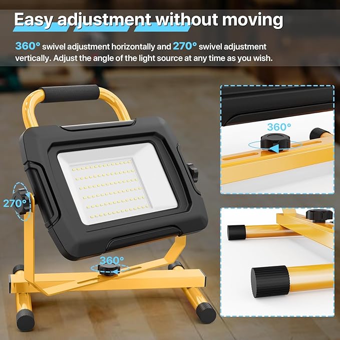 HYPERLITE LED Work Light 5000Lumen: 50W Waterproof Flood Light - Image 3