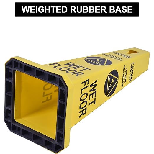 OrangeStar 8-Pack Wet Floor Caution Cones - Image 5