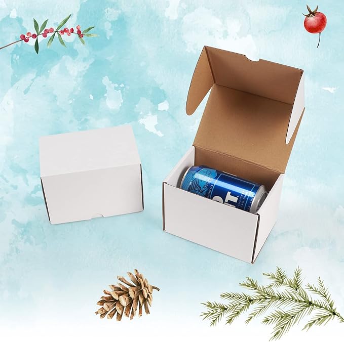 WIFTREY 6x4x4 Shipping Boxes 25 Pack - Image 6