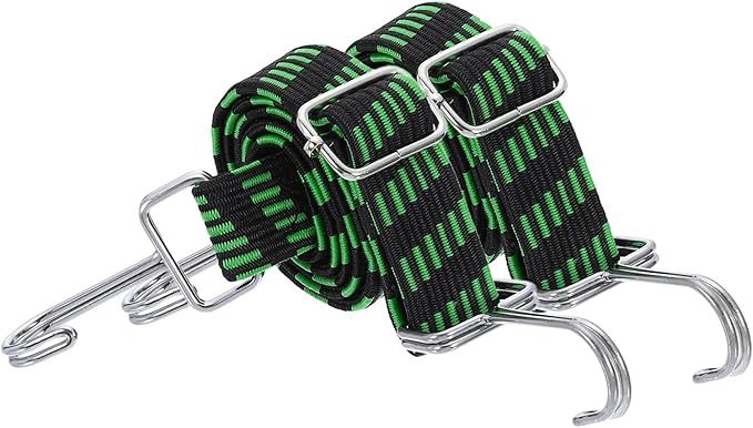 uxcell 2Pcs Adjustable Bungee Cords by uxcell