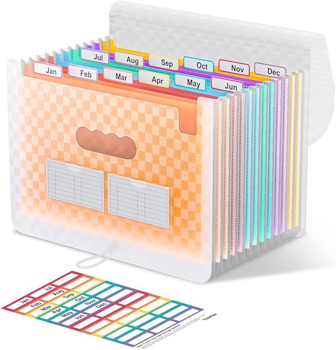 ThinkTex Accordion File Organizer, 12 by ThinkTex
