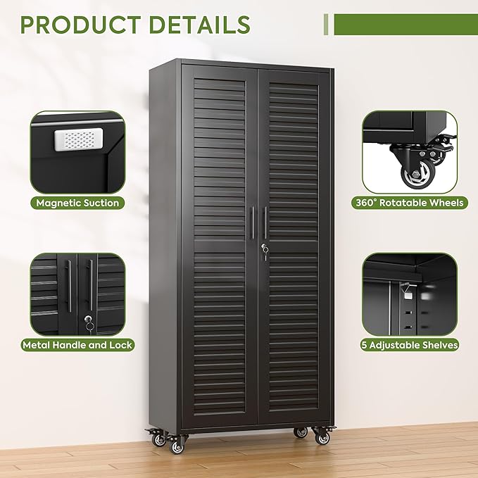 SUXXAN Garage Storage Cabinet - Image 4