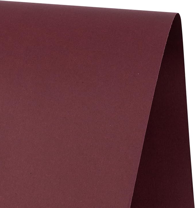RUSPEPA Wine Red Kraft Paper Roll - Image 2