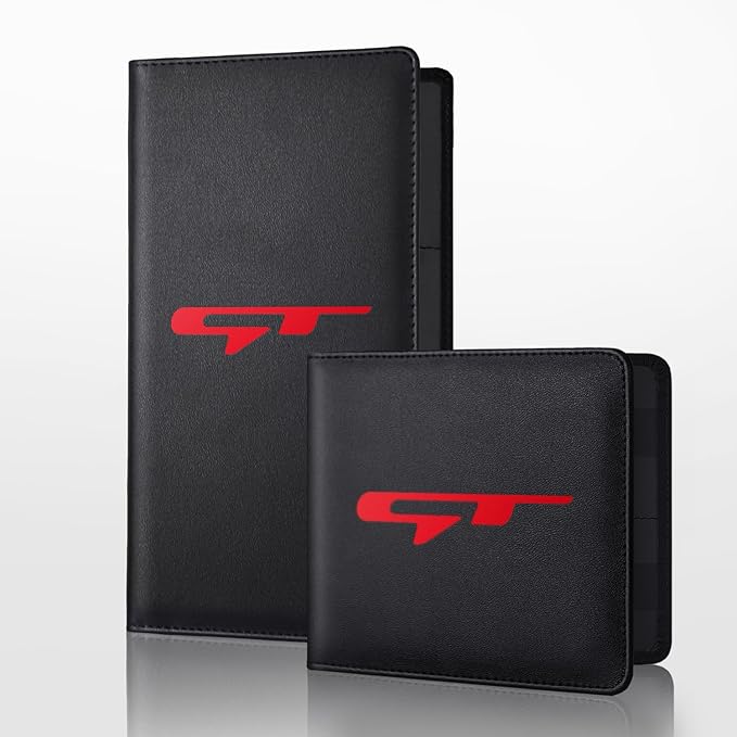 Luxury Leather Car Registration & Insurance Cards Holder - Image 6