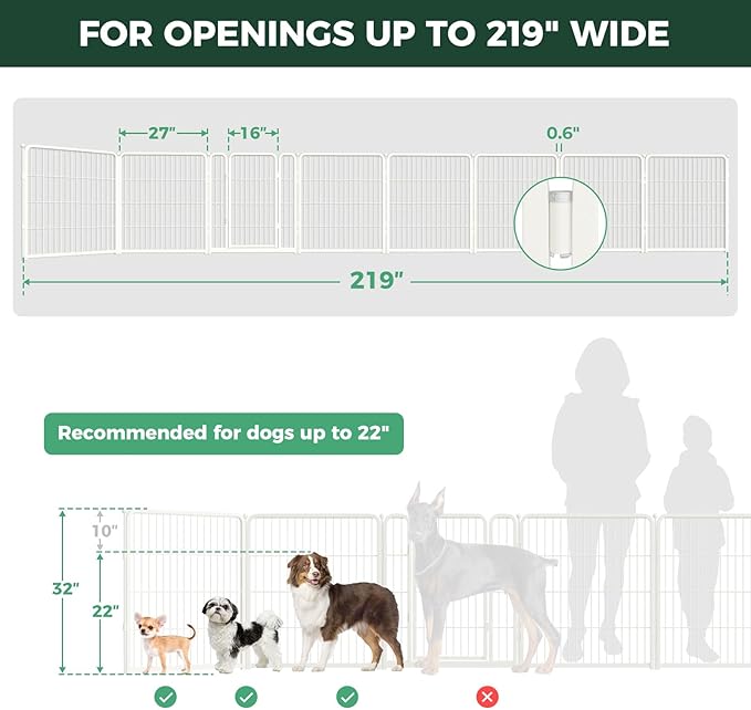FXW Dog Gate Extra Wide Designed - Image 6