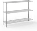 21" Deep x 72" Wide x 54" Height Wire Shelving Kit | 3-Tier | NSF Commercial by Regal+Altair