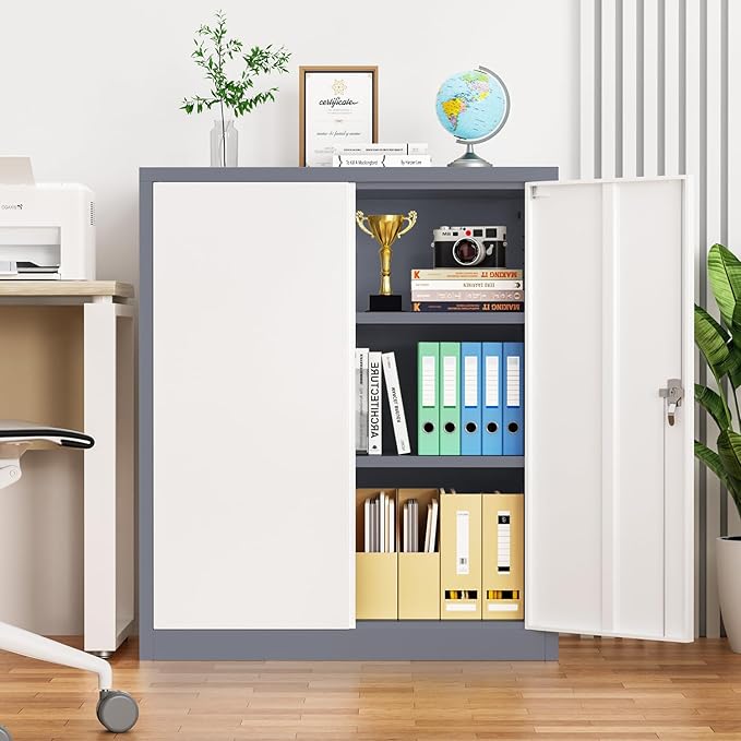 Pataku Metal Storage Cabinet, Garage Cabinet - Image 2