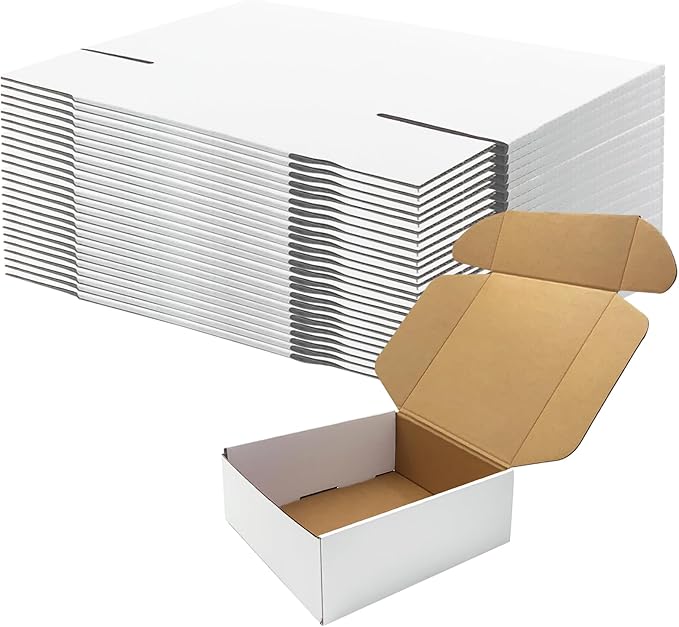 10x10x3 inch Shipping Boxes by Piscepio