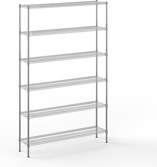 14" Deep x 60" Wide x 96" Height Wire Shelving Kit | 6-Tier | NSF Commercial by Regal+Altair