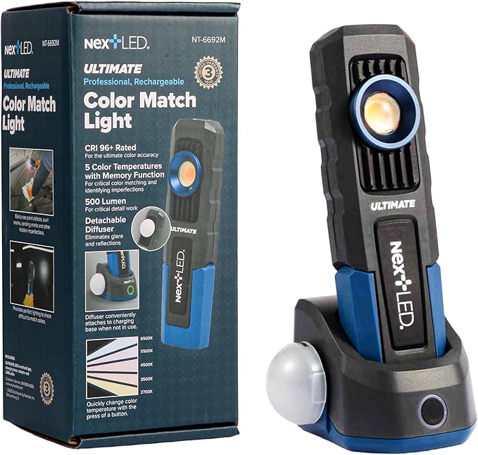 NextLED Ultimate NT-6692M Professional Rechargeable Auto Detailing Light by NextLED