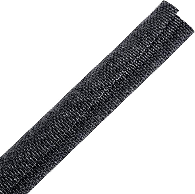 Braided Wire Loom Mesh Woven Black-Split-Sleeving by Sunnarepoon