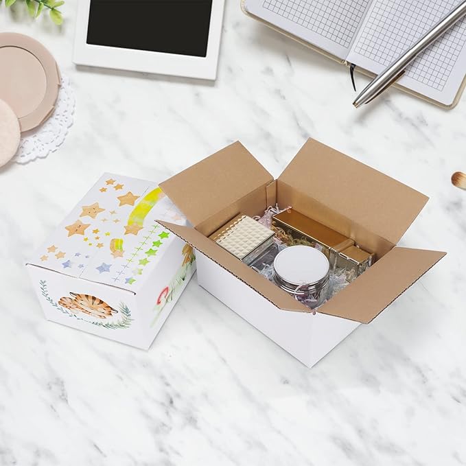 40 Pack Small Shipping Boxes 8x6x4 Inches - Image 3