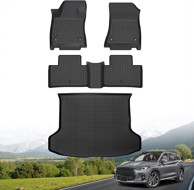 Hutisya-Floor Mats & Cargo Liner Set Fit by Hutisya