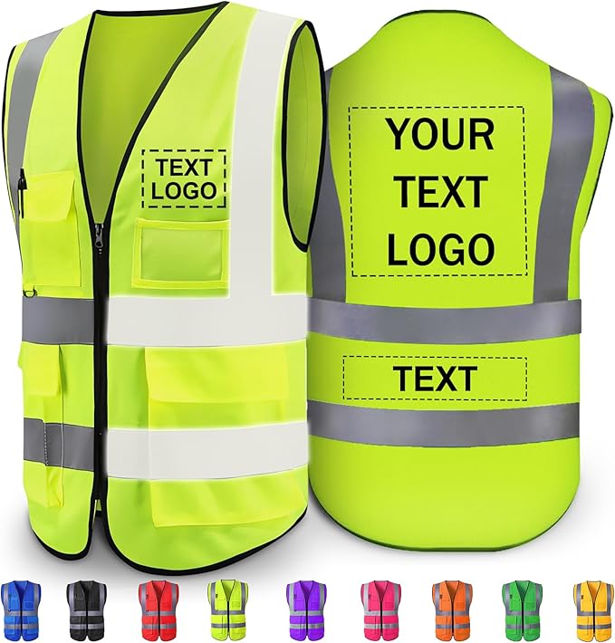 Custom Reflective Safety Vest by SRdrew