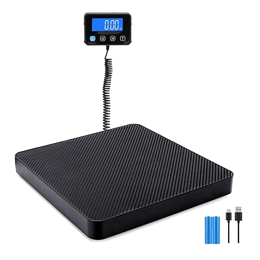 Digital Shipping Scale, 5g High Accuracy 440 lb Postal Scale by Ionsno-foryourbetterlife