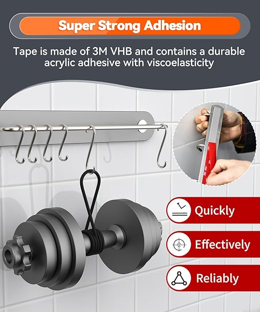 Double Sided Tape Heavy Duty Made of 3M VHB, 15FT Outdoor Heat Resistant - Image 4