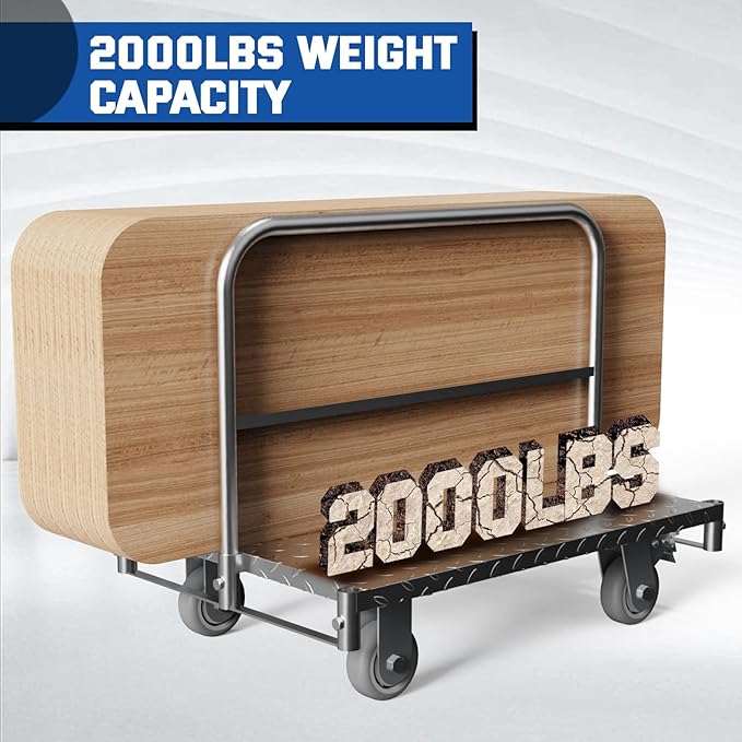 Panel Cart, Heavy Duty Flatbed Cart - Image 6