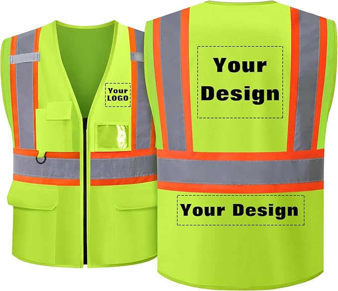 Safety Vest Customize Logo by evershare