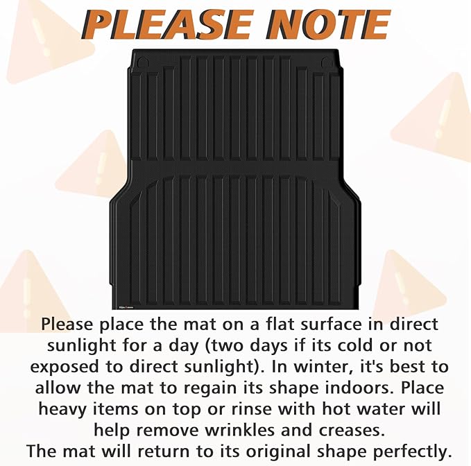 TripleAliners Truck Bed Mat Compatible - Image 3