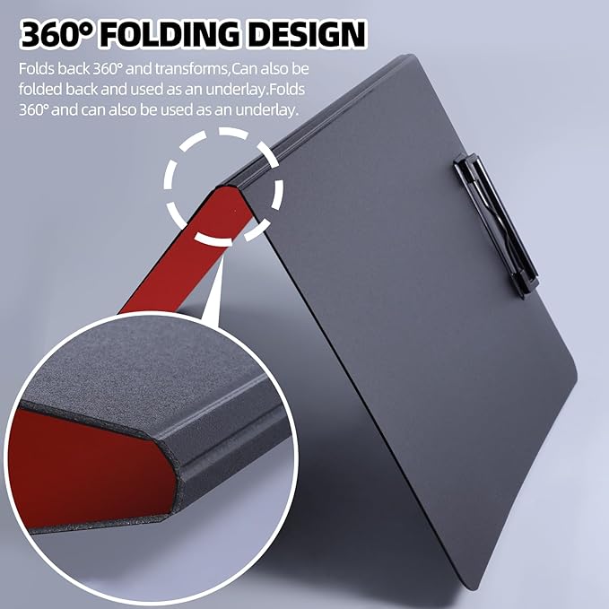 Clipboard Folder, A4 Foldable Clipboard - Image 5